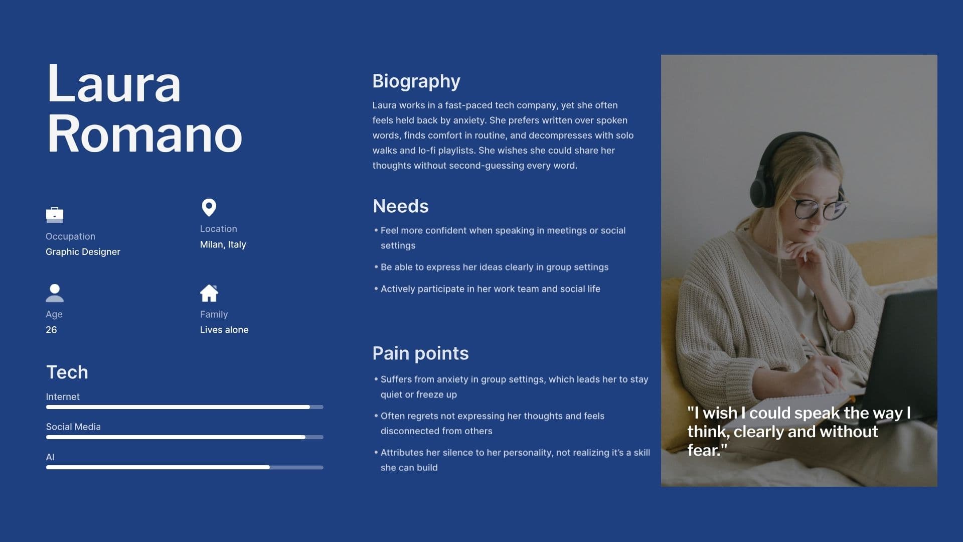 Laura Romano — Communication Coach scenario