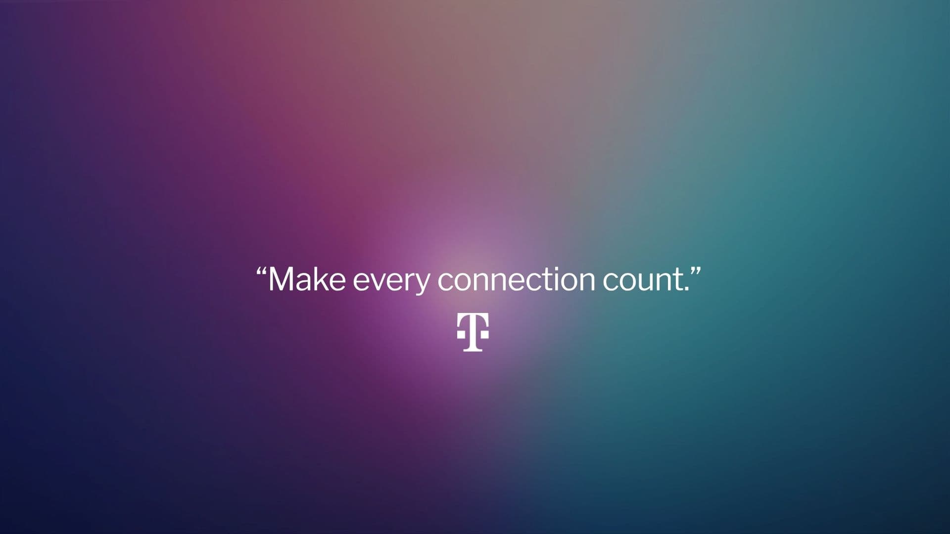 Make every connection count — Deutsche Telekom Magenta AI tagline