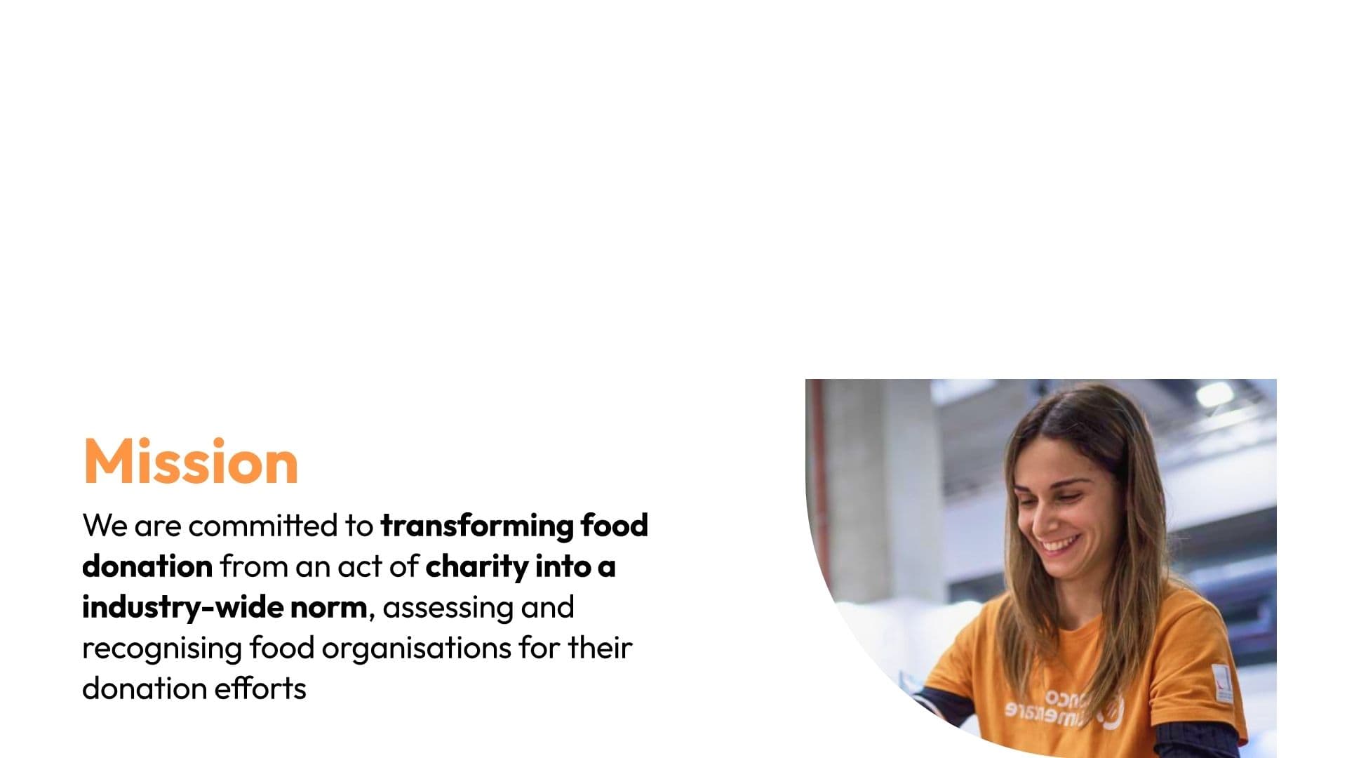 Banco Alimentare volunteer — the human mission behind the movement